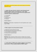 APEA PMHNP Practice Exam Questions with correct answers and rationales &NewLine;2026&sol;2027 version 