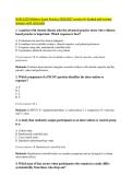 NURS 6202 Midterm Exam Practice 2026&sol;2027 version A&plus; Graded with correct &NewLine;answers with rationales