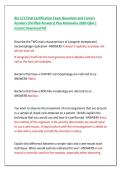 Bio 171 Final Certification Exam Questions and Correct &NewLine;Answers &lpar;Verified Answers&rpar; Plus Rationales 2026 Q&A &vert; &NewLine;Instant Download Pdf
