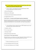 RN ATI Adult Medical-Surgical Proctored Practice Exam with correct &NewLine;answers and rationales 2026&sol;2027 exam