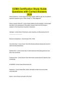 CCMA Certification Study Guide Questions with Correct Answers 2026