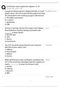 Certification Exam Chapters 14-18 &sol; Practice Questions &sol; Score 100&percnt; &sol; 2025-2026 Update&NewLine;&NewLine;
