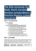 &lbrack;2026&sol;2027&rsqb; The Elite NCBON Test Bank&colon; North Carolina Nursing Jurisprudence & Practice Mastery &vert; 66&plus; S-Tier MCQs with Rationales&NewLine;