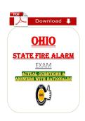 Ohio State Fire Alarm Exam &lpar;PDF&rpar; &vert; &lpar;2026&rpar; Actual Questions &vert; Fire Alarm &vert; Ohio Licensing