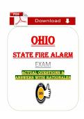 Ohio State Fire Alarm Exam &lpar;PDF&rpar; &vert; &lpar;2026&rpar; Actual Questions &vert; Fire Alarm &vert; Ohio Licensing