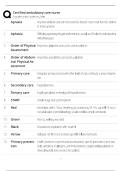 Certified Ambulatory Care Nurse AMB-BC &sol; Study Guide &sol; Score 100&percnt; &sol; 2025-2026 Update&NewLine;&NewLine;