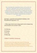 WGU C208 OBJECTIVE ASSESSMENT EXAM &sol; ACTUAL WGU C208 OBJECTIVE ASSESSMENT FINAL EXAM TEST BANK 2026&sol;2027 PRACTICE QUESTIONS AND STUDY GUIDE ACCURATE EXAM COMPLETE REAL QUESTIONS WITH WELL ELABORATED SOLUTIONS AND DETAILED RATIONALES &lpar;100&percnt; CORRECT VERIFIED