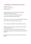 FMST 316 Exam 1 &num;1 Questions with correct answers&NewLine;