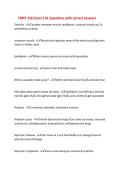 FMST 316 Exam 2 &num;1 Questions with correct answers