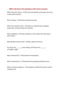 FMST 316 Exam 3 &num;1 Questions with correct answers&NewLine;