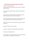 FMST 316 Exam 3 &num;1 Questions with correct answers