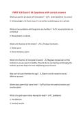FMST 316 Exam 5 &num;1 Questions with correct answers
