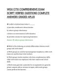 WGU C715 COMPREHENSIVE EXAM&NewLine;SCRIPT VERIFIED QUESTIONS COMPLETE&NewLine;ANSWERS GRADED APLUS