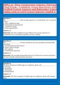 OSHA 30-Hour Construction Industry Outreach Final Exam &vert; Complete Exam Questions with Verified Correct Answers and Rationales &vert; Latest Update 2026&sol;27 &vert; 100&percnt; Correct Answers - Graded A&plus;