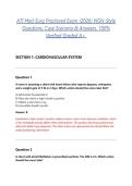 ATI Med-Surg Proctored Exam &lpar;2026&rpar; NGN-Style  Questions&comma; Case Scenario & Answers&comma; 100&percnt; Verified Graded A&plus;&period;