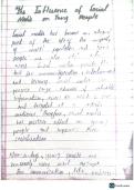 Impact on social media on Young student&period;&period;
