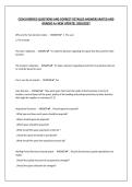 CCIM&vert;VERIFIED QUESTIONS AND CORRECT DETAILED ANSWERS&vert;RATED AND GRADED A&plus; NEW UPDATE&vert; 2026&sol;2027