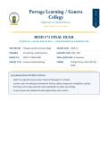 BIOD 171&sol; BIOD171 Final Exam &lpar;Latest 2026&sol;2027 Update&rpar; &vert; Complete Q&A with Verified Answers and Detailed Rationales &vert; Portage Learning