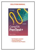 Solutions Manual &ndash; CompTIA PenTest&plus; Guide to Penetration Testing&comma; 2nd Edition by Rob Wilson
