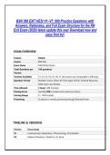 BSN 366 EXIT HESI V1&ndash;V7&colon; 900 Practice Questions with&NewLine;Answers&comma; Rationales&comma; and Full Exam Structure for the RN&NewLine;Exit Exam &lpar;2026&rpar; latest update this year Download now and&NewLine;pass first try&excl;