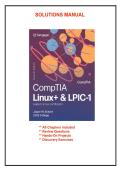 Solutions Manual &ndash; Linux&plus; and LPIC-1 Guide to Linux Certification&comma; 7th Edition by Jason Eckert