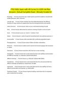 FTCE ESOL Exam with All Correct & 100&percnt; Verified Answers &vert;Actual Complete Exam &vert;Already Graded A&plus;