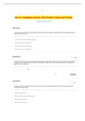  ATI RN Pharmacology Proctored Exam 2023 with NGN &ndash; Complete Practice Questions with Verified Answers and Detailed Rationales