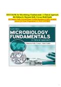 Microbiology Fundamentals&colon; A Clinical Approach&comma; 4th Edition &vert; Complete Test Bank &colon; Verified Exam Questions & Answers &semi; Comprehensive Nursing and Microbiology Study Guide &vert; Marjorie Kelly Cowan & Heidi Smith