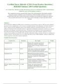 DC Certified Nurse Midwife Exam 2026-2027 Questions and Answers with Rationale&period; 100&percnt; Verified Solutions &vert;&NewLine;Updated Per Latest ACNM Guidelines &vert; Graded A&plus;