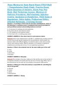 Texas Manicurist State Board Exam &lpar;TDLR Nail&rpar; &vert; Comprehensive Study Guide&comma; Practice Exam&comma; Exam Questions & Answers&comma; Exam Prep Test Bank&comma; Nail Technician License&comma; Manicure & Pedicure Procedures&comma; Nail Anatomy&comma; Infection Control&comma; Sanitation & Disinfection&comma; T