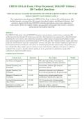 CHEM 120 Lab Exam 3 Actual 2026-2027 QUESTIONS AND ANSWERS ALREADY GRADED A&plus;&period; 100&percnt; Verified&NewLine;Solutions &vert; Updated Per Latest Guidelines &vert; Graded A&plus;