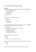 ICT 292 Consolidated Quiz &vert; Questions and Answers &vert; 2026 Updated &vert; 100&percnt; Correct - Murdoch University&period;&NewLine;