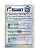 WGU D415 Software Defined Networking Exam 2026 &vert; Most Tested &NewLine;Questions & Verified Answers &vert; Latest Update &vert; Graded A&plus; 