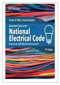 TEST BANK FOR Illustrated Guide to the National Electrical Code 9th Edition by Charles Miller ISBN&colon;978-0357766712 COMPLETE GUIDE ALL CHAPTERS COVERED 100&percnt; VERIFID A&plus; GRADE ASSURED&excl;&excl;&excl;&excl;&excl; NEW LATEST UPDATE&excl;&excl;&excl;&excl;&excl;