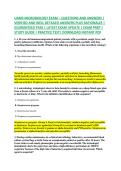 UAMS MICROBIOLOGY EXAM &ndash; QUESTIONS AND ANSWERS &vert; &NewLine;VERIFIED AND WELL DETAILED ANSWERS PLUS RATIONALES &vert; &NewLine;GUARANTEED PASS &vert; LATEST EXAM UPDATE &vert; EXAM PREP &vert; &NewLine;STUDY GUIDE &vert; PRACTICE TEST&vert; DOWNLOAD INSTANT PDF 