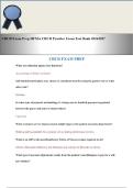 CRCR Exam Prep HFMA CRCR Practice Exam Test Bank 2026&sol;2027