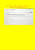 ATI PN FUNDAMENTALS 2023 PROCTORED EXAM WITH NGN 70 ACTUAL QUESTIONS AND CORRECT ANSWERS &lpar;VERIFIED ANSWERS&rpar; PLUS RATIONALES 2026 Q&A &vert; INSTANT DOWNLOAD PDF