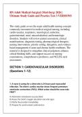 ATI RN Adult Medical-Surgical Proctored Exam Study Guide &vert; 2026 NGN Edition &lpar;Versions 1 & 2&rpar;
