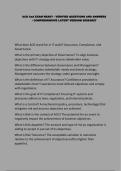 ACG CxA EXAM READY - VERIFIED QUESTIONS AND ANSWERS - COMPREHENSIVE LATEST VERSION 2026&sol;2027&NewLine;&NewLine;