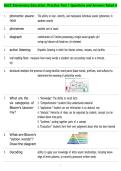 GACE Elementary Education&colon; Practice Test 1 Questions and Answers Rated A