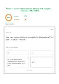 Ammo 51 Exam &vert;QUESTIONS & ANSWERS&vert; already graded A&plus; &lpar;COMPLETE BUNDLE&rpar; UPDATED&excl;&excl;&excl;