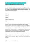 OLDER ADULT NURSING EXAM QUESTIONS AND CORRECT ANSWERS 2025 &vert; REAL EXAM PREP &vert; GRADED A&plus;