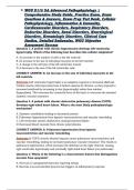 WGU D115 OA Advanced Pathophysiology &vert; Comprehensive Study Guide&comma; Practice Exam&comma; Exam Questions & Answers&comma; Exam Prep Test Bank&comma; Cellular Pathophysiology&comma; Inflammation & Immunity&comma; Cardiovascular Disorders&comma; Respiratory Disorders&comma; Endocrine Disorders&comma; Renal 