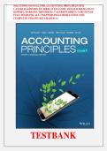 Accounting Principles 8th Canadian Weygandt Solutions Manual & Test Bank