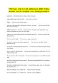 FTCE Music K-12 Test with all Correct & 100&percnt; Verified Answers &vert;Actual Complete Exam &vert;Already Graded A&plus;