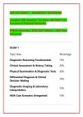 NSG 550 EXAM 1 &ndash; DIAGNOSTIC REASONING&NewLine;Complete 200-Question Test Bank with NGN Case &NewLine;Scenarios & Detailed Rationales&NewLine;Wilkes University &vert; 2026&sol;2027 Edition &vert; 100&percnt; Pass &NewLine;Guarantee