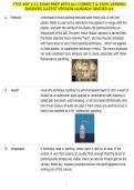 FTCE ART k-12 EXAM PREP WITH ALL CORRECT & 100&percnt; VERIFIED ANSWERS &vert;LATEST VERSION &vert;ALREADY GRADED A&plus;