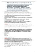 ATI Pediatrics Proctored Exam &vert; Comprehensive Study Guide&comma; Practice Exam&comma; Exam Questions & Answers&comma; Exam Prep Test Bank&comma; Growth & Development&comma; Pediatric Assessment&comma; Family-Centered Care&comma; Pediatric Pharmacology&comma; Neonatal Care&comma; Childhood Disorders&comma; Immuniza