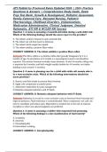 ATI Pediatrics Proctored Exam Updated 2026 &vert; 250&plus; Practice Questions & Answers &vert; Comprehensive Study Guide&comma; Exam Prep Test Bank&comma; Growth & Development&comma; Pediatric Assessment&comma; Family-Centered Care&comma; Neonatal Nursing&comma; Pediatric Pharmacology&comma; Childhood Disorder