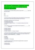 ICC Permit Technician Updated Actual&NewLine;Question and Answer &lpar;2026&sol;2027&rpar; &vert;&NewLine;Practice Questions